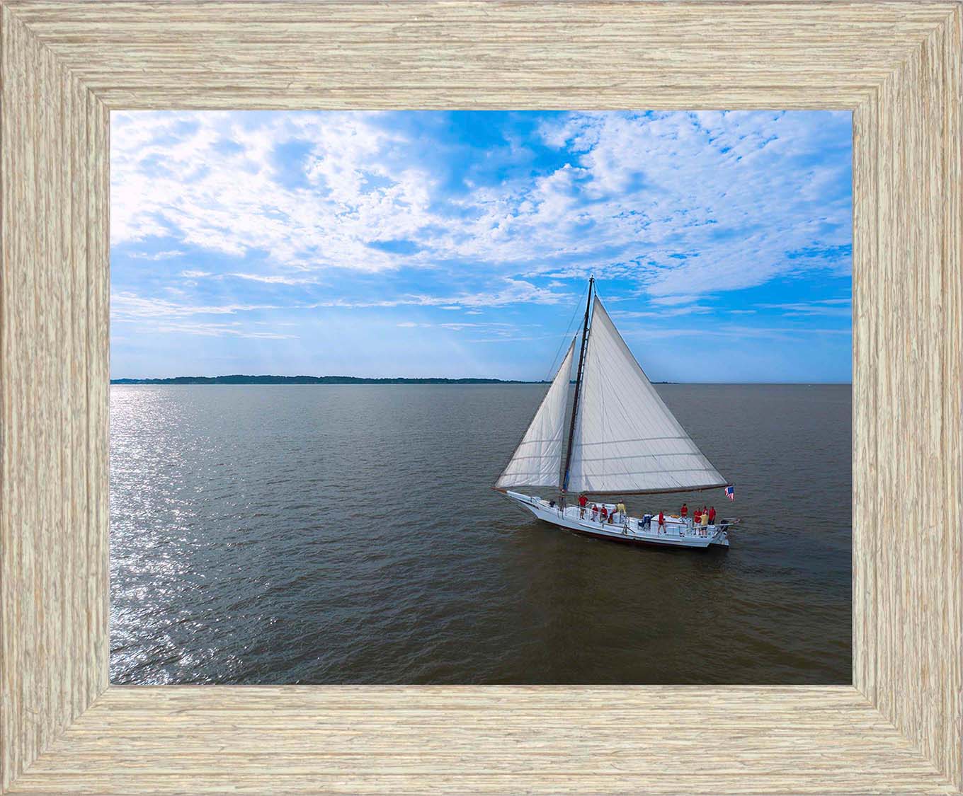 2023 Deal Island Skipjack Races - The Heavens Shine on the Nathan -- Digital Print