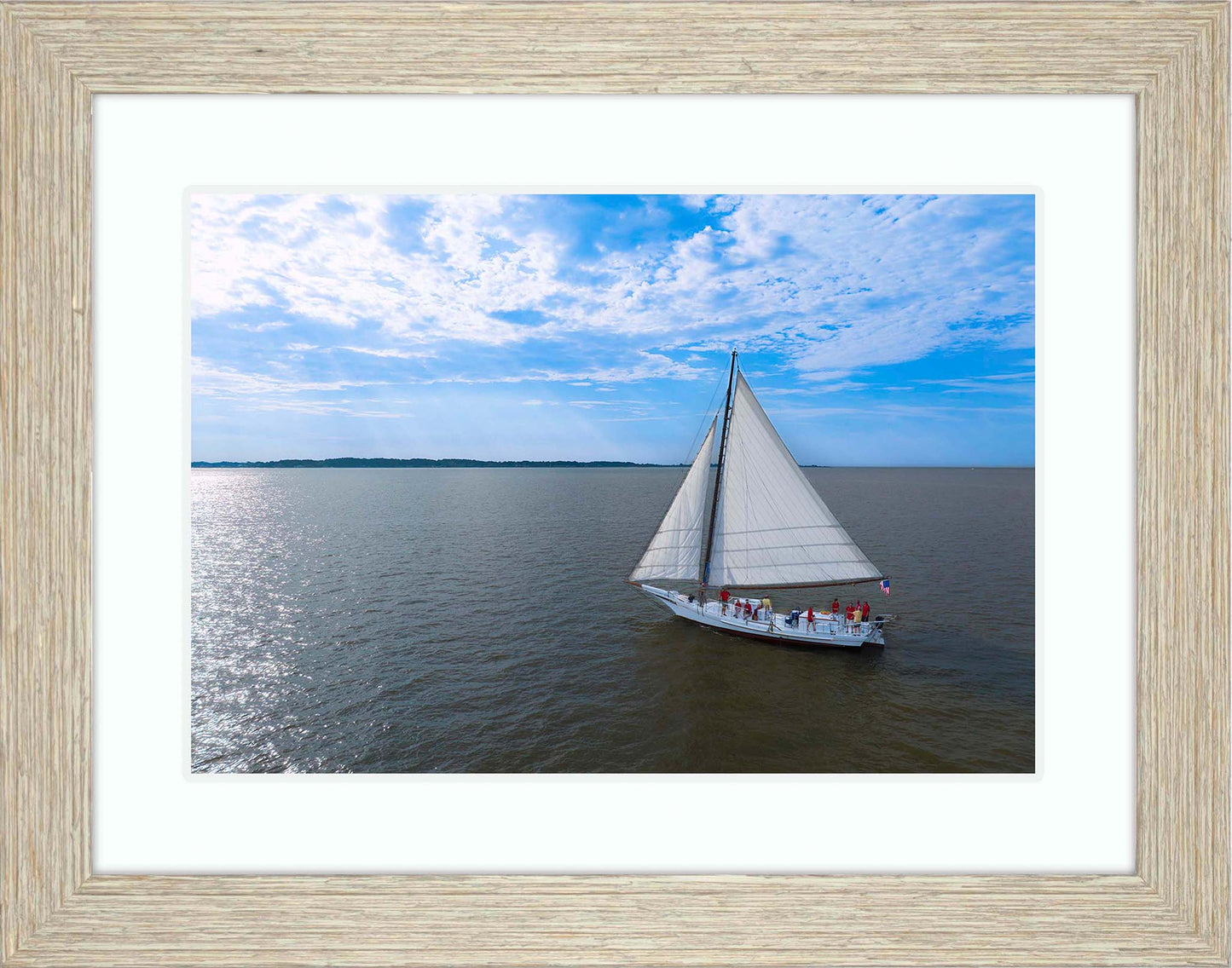 2023 Deal Island Skipjack Races - The Heavens Shine on the Nathan -- Digital Print