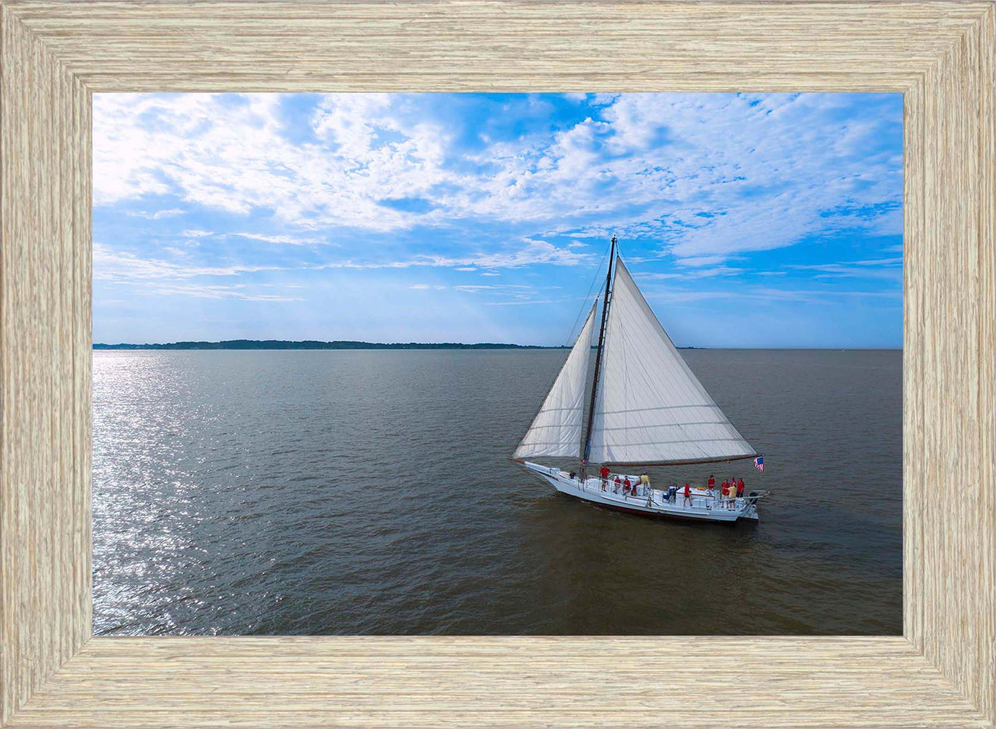 2023 Deal Island Skipjack Races - The Heavens Shine on the Nathan -- Digital Print