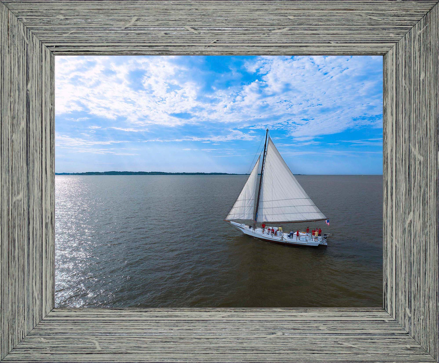 2023 Deal Island Skipjack Races - The Heavens Shine on the Nathan -- Digital Print