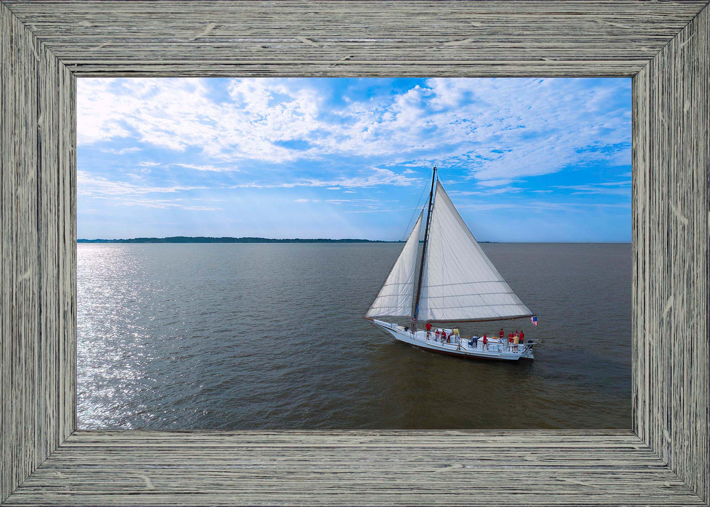 2023 Deal Island Skipjack Races - The Heavens Shine on the Nathan -- Digital Print