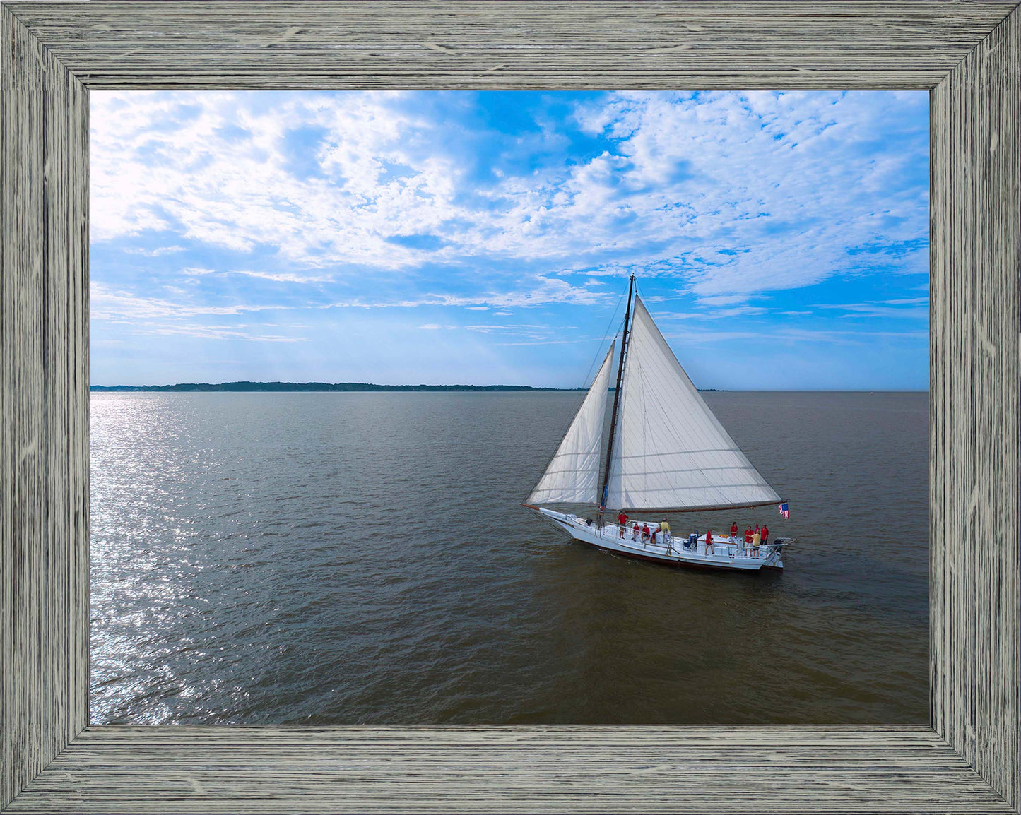 2023 Deal Island Skipjack Races - The Heavens Shine on the Nathan -- Digital Print
