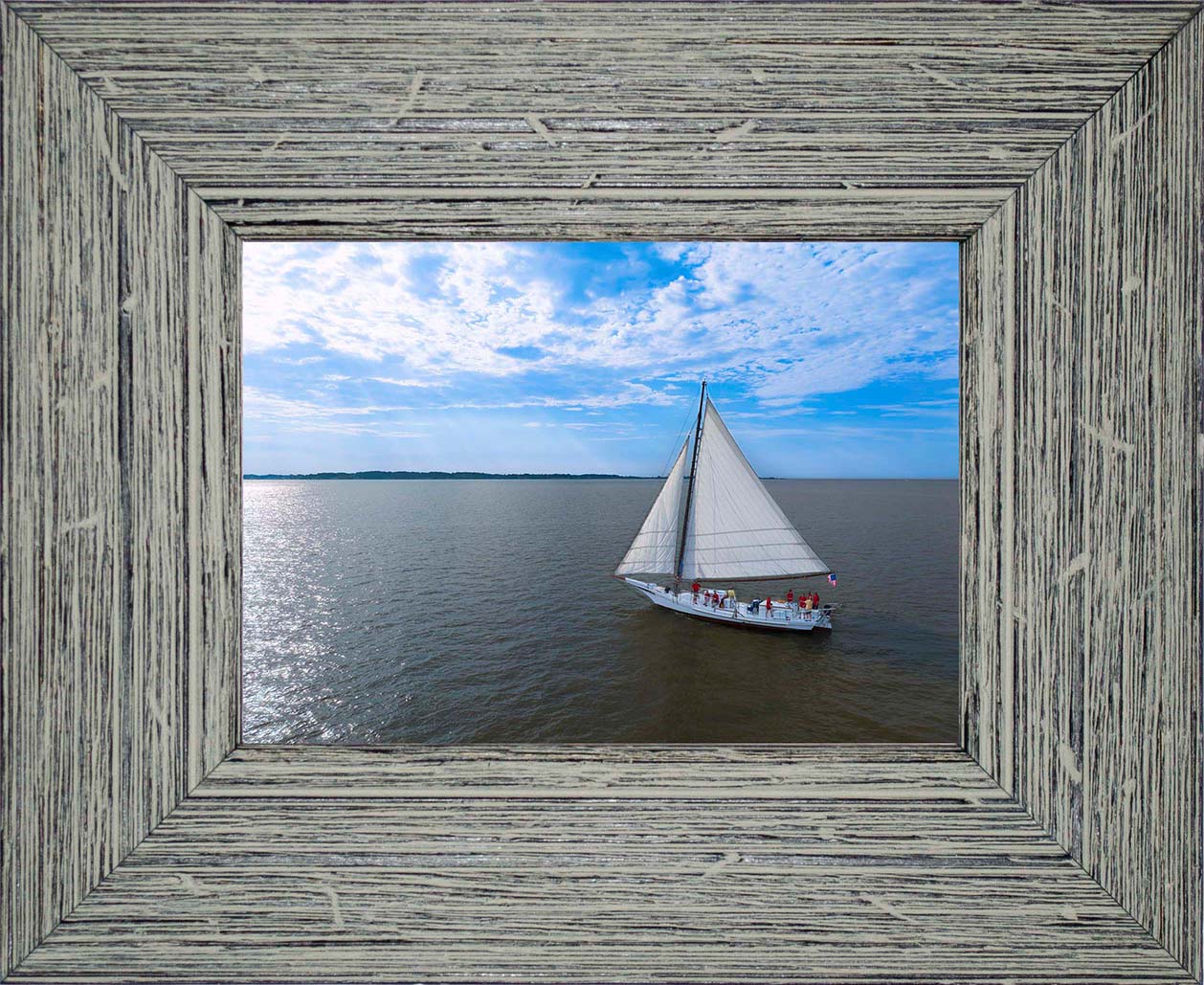 2023 Deal Island Skipjack Races - The Heavens Shine on the Nathan -- Digital Print