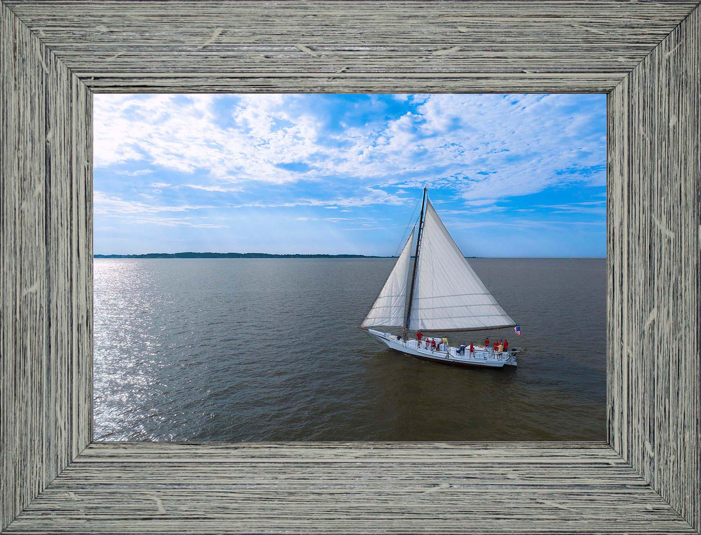 2023 Deal Island Skipjack Races - The Heavens Shine on the Nathan -- Digital Print