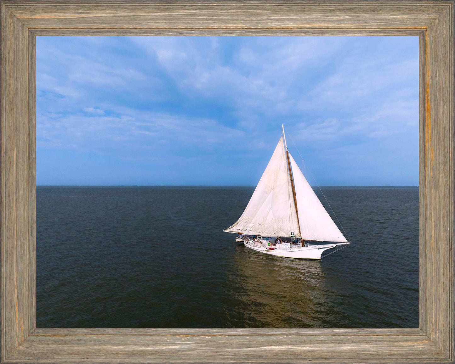 2023 Deal Island Skipjack Races - The Helen Virginia -- Digital Print