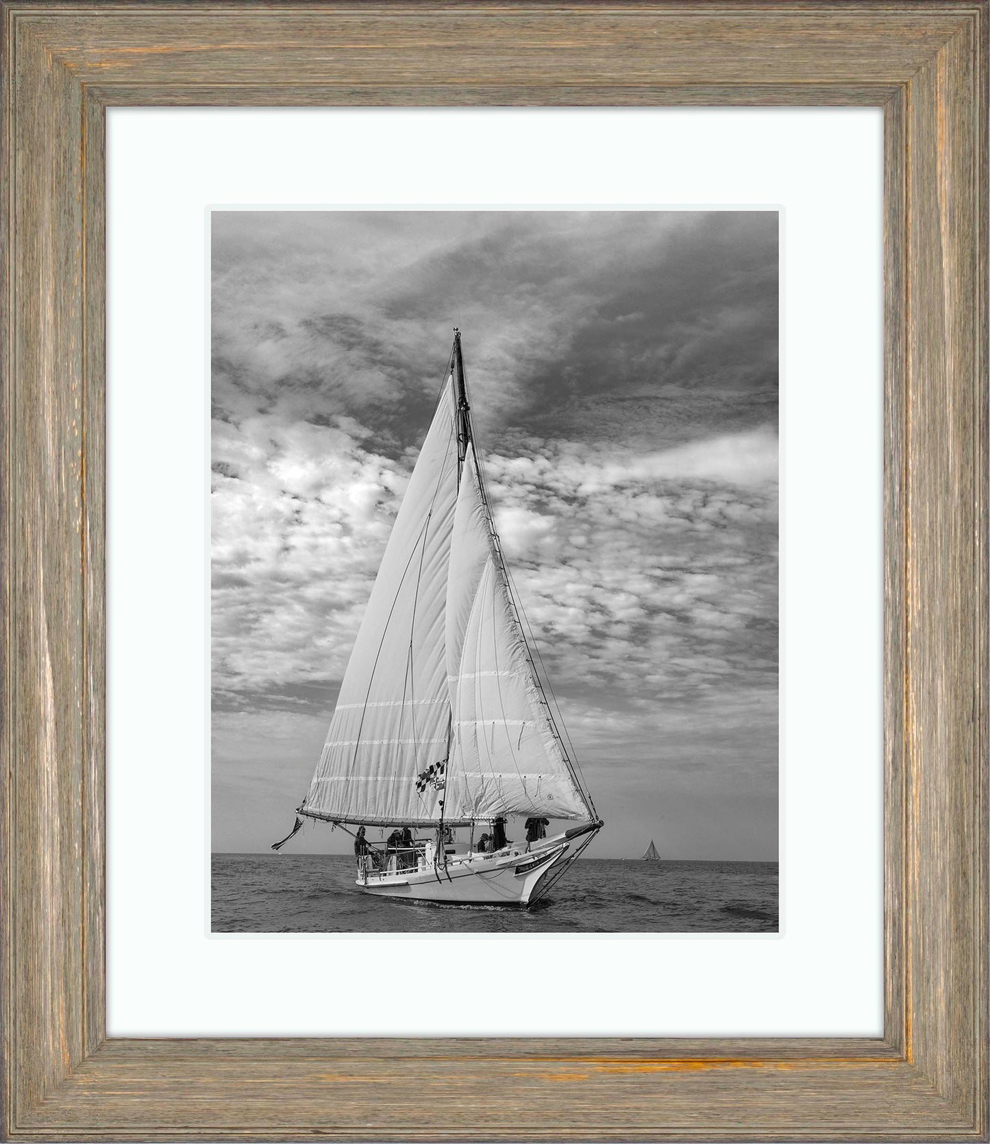 2023 Deal Island Skipjack Races - The Nathan of Dorchester Starboard Bow -- Digital Print