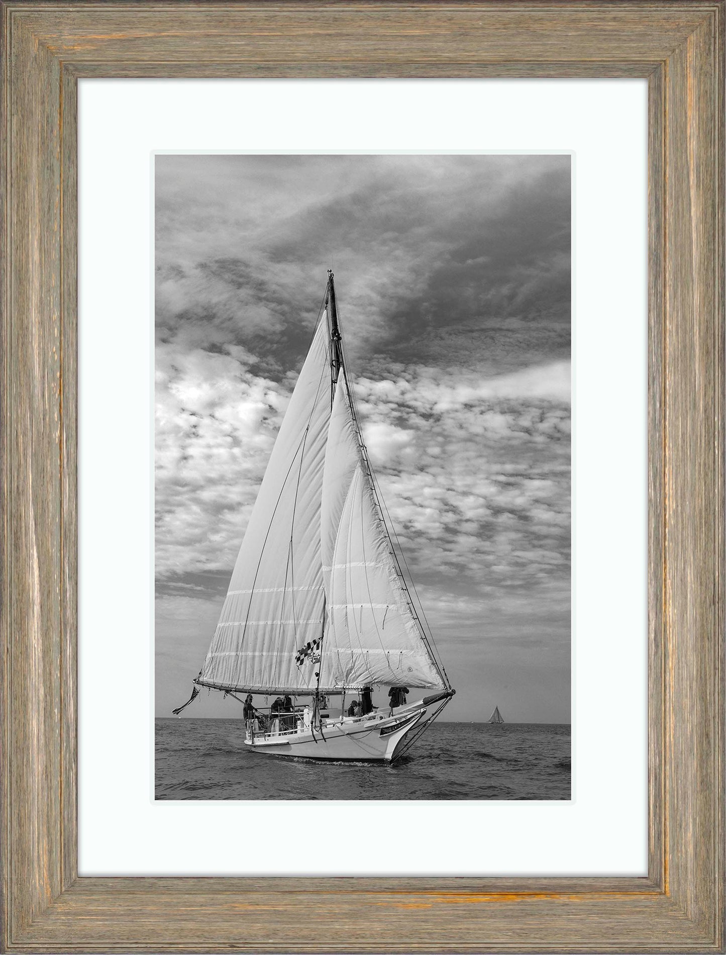 2023 Deal Island Skipjack Races - The Nathan of Dorchester Starboard Bow -- Digital Print