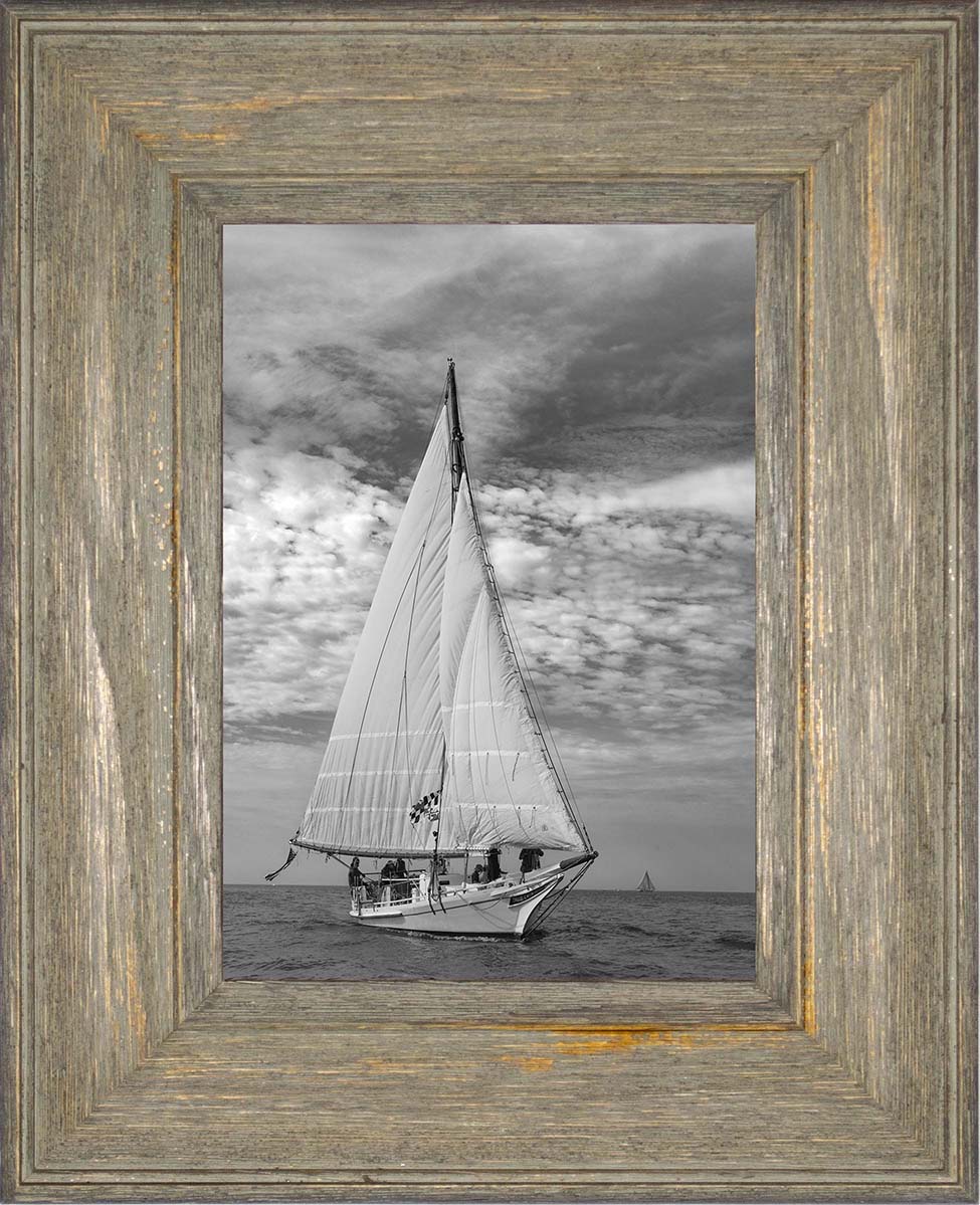 2023 Deal Island Skipjack Races - The Nathan of Dorchester Starboard Bow -- Digital Print