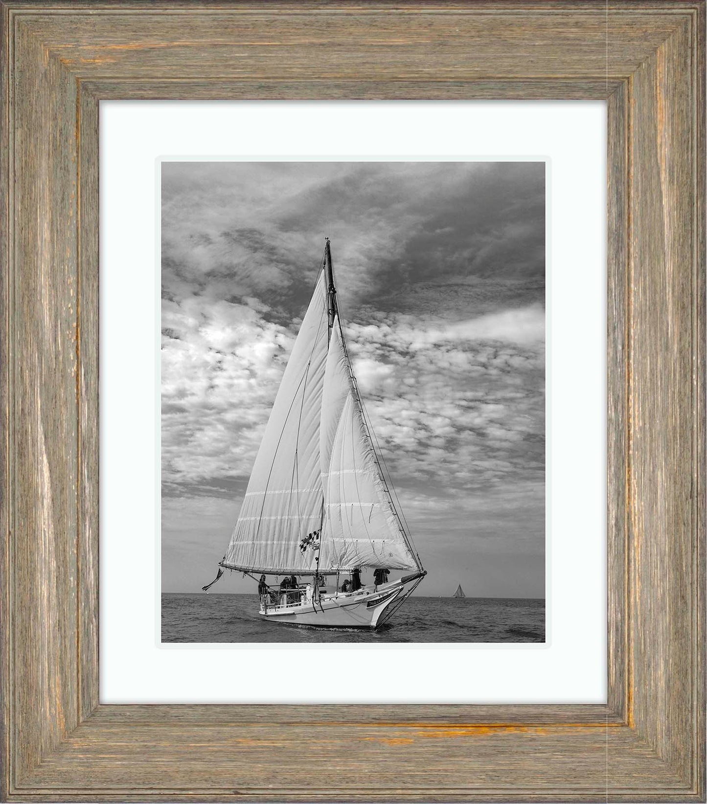 2023 Deal Island Skipjack Races - The Nathan of Dorchester Starboard Bow -- Digital Print