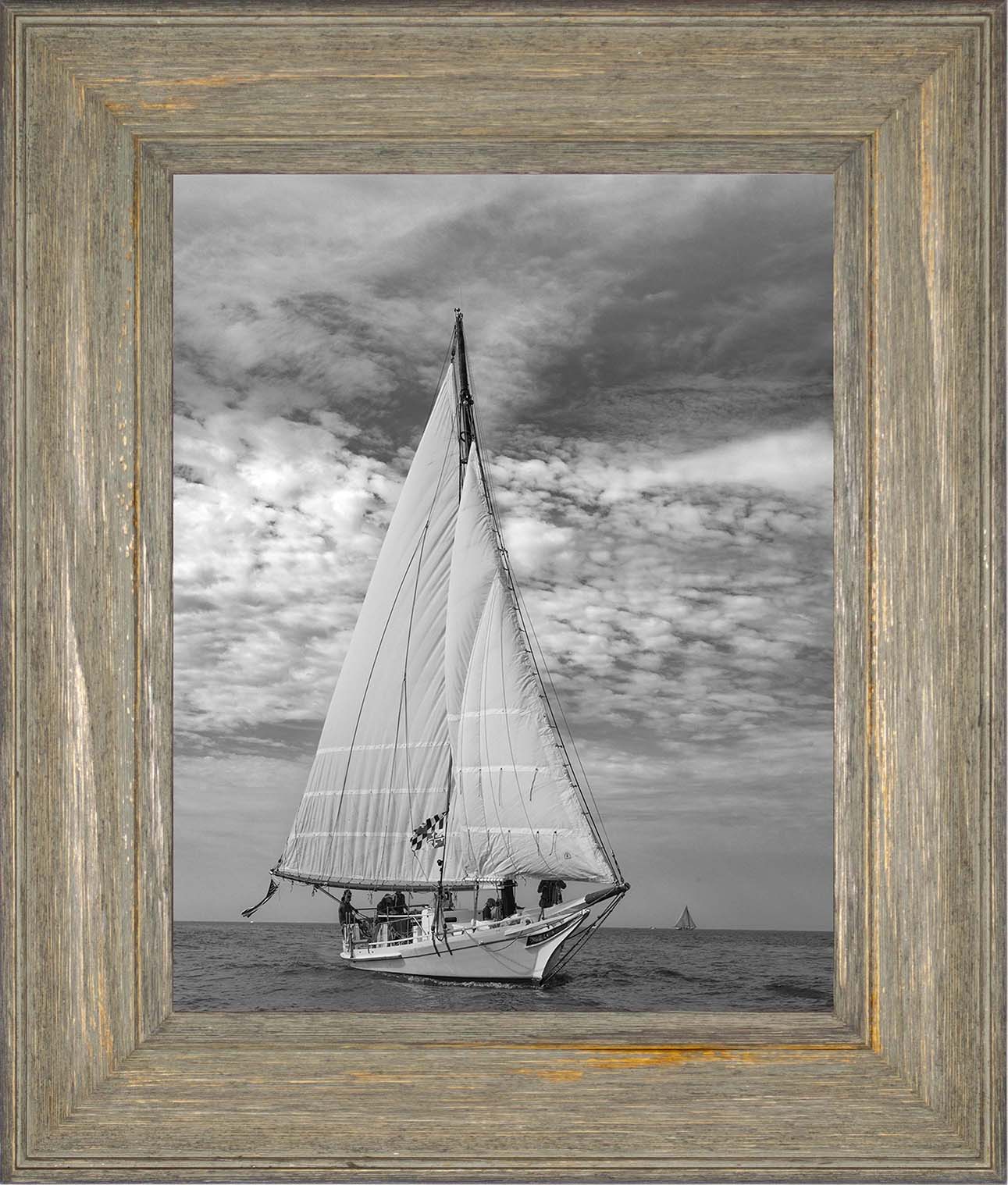 2023 Deal Island Skipjack Races - The Nathan of Dorchester Starboard Bow -- Digital Print