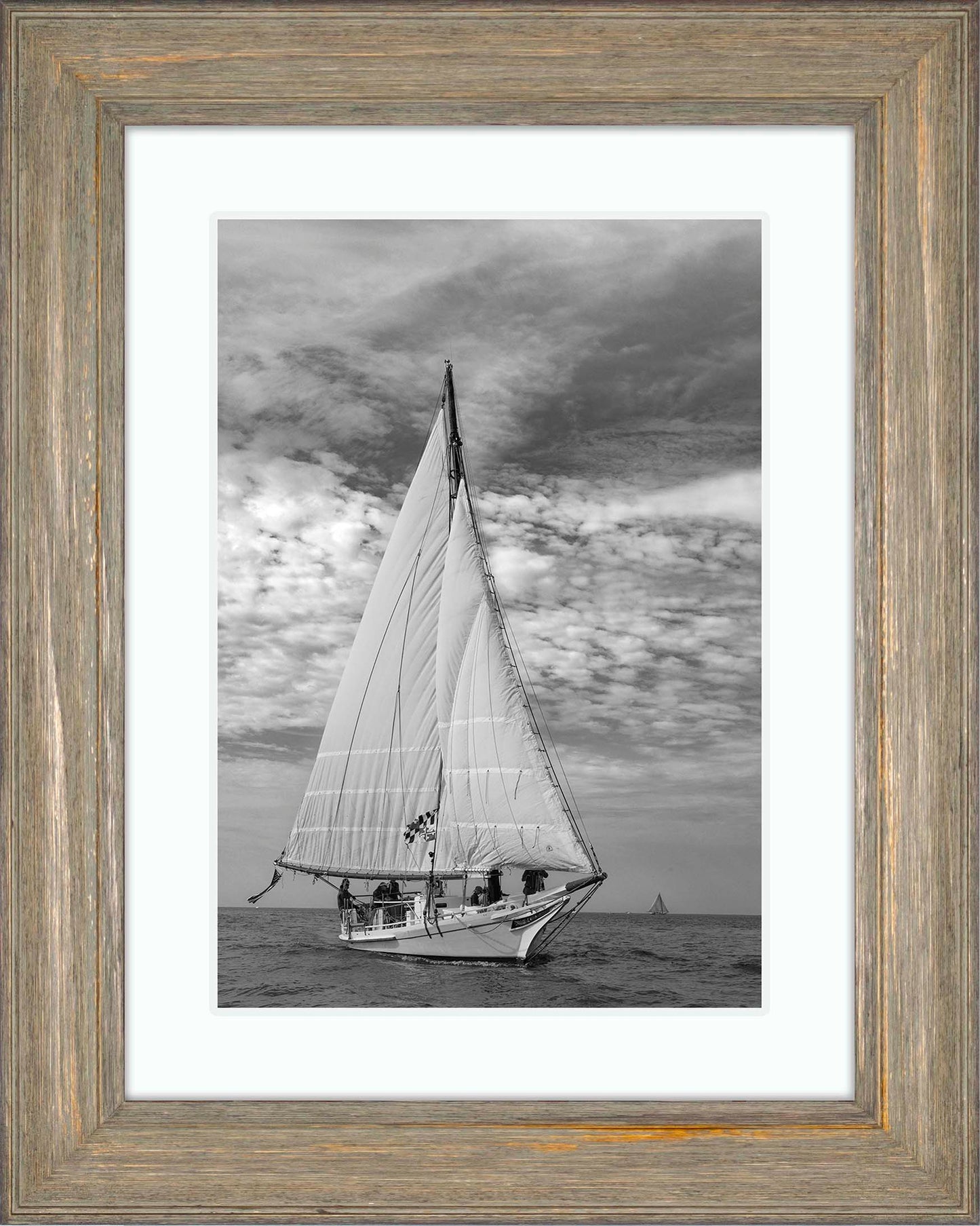 2023 Deal Island Skipjack Races - The Nathan of Dorchester Starboard Bow -- Digital Print
