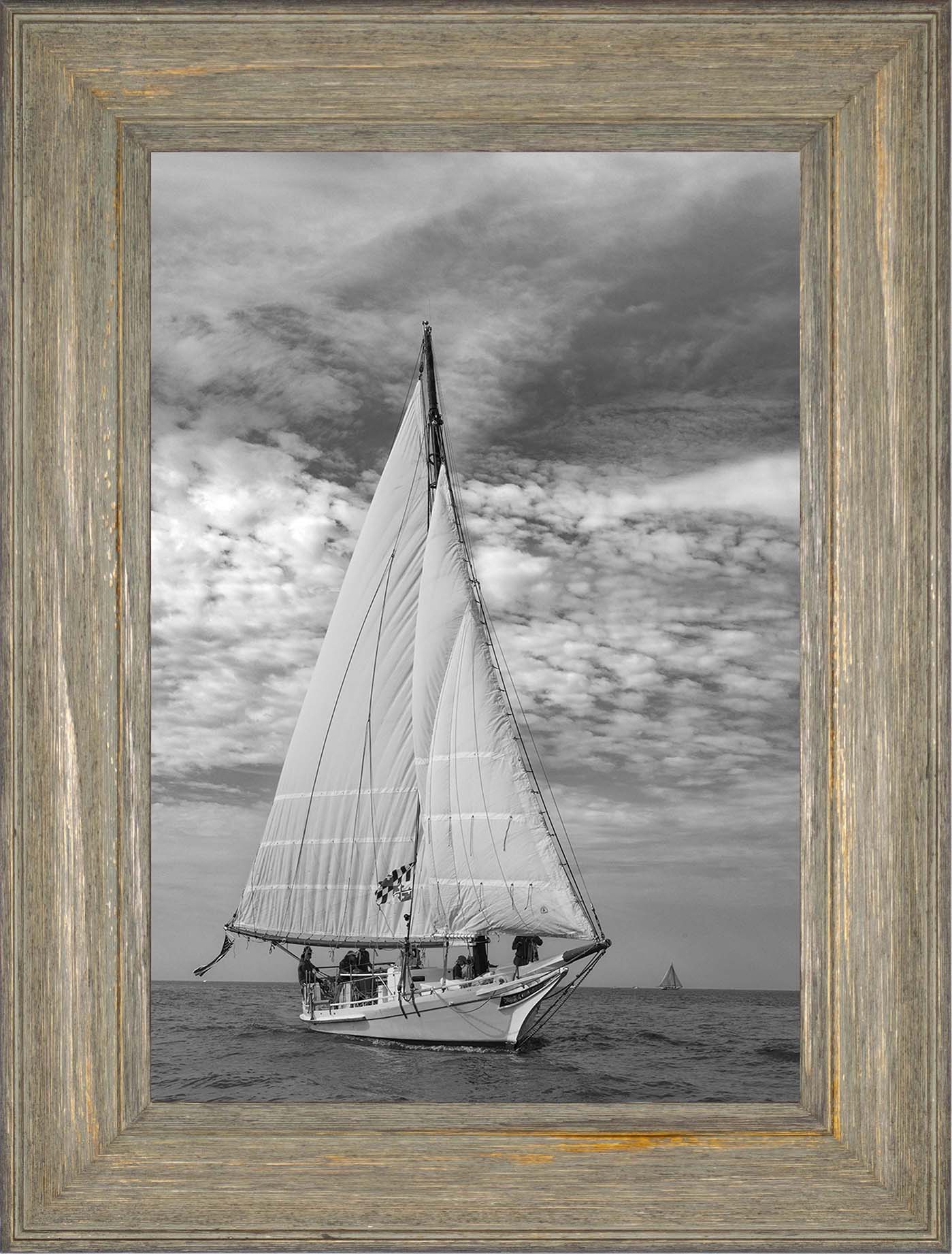 2023 Deal Island Skipjack Races - The Nathan of Dorchester Starboard Bow -- Digital Print