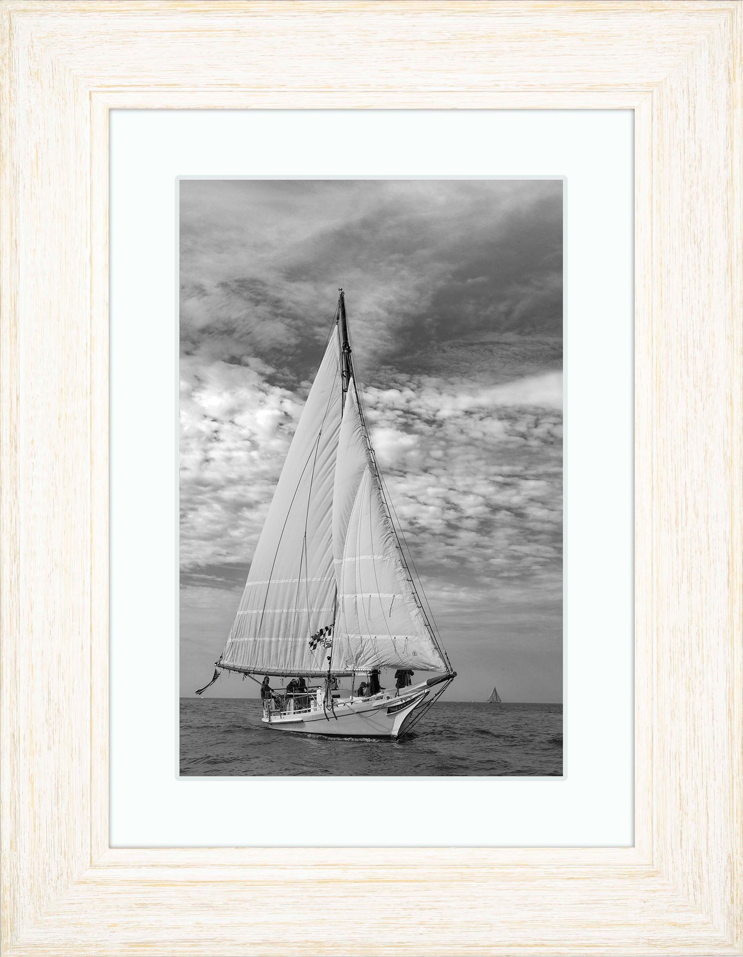 2023 Deal Island Skipjack Races - The Nathan of Dorchester Starboard Bow -- Digital Print