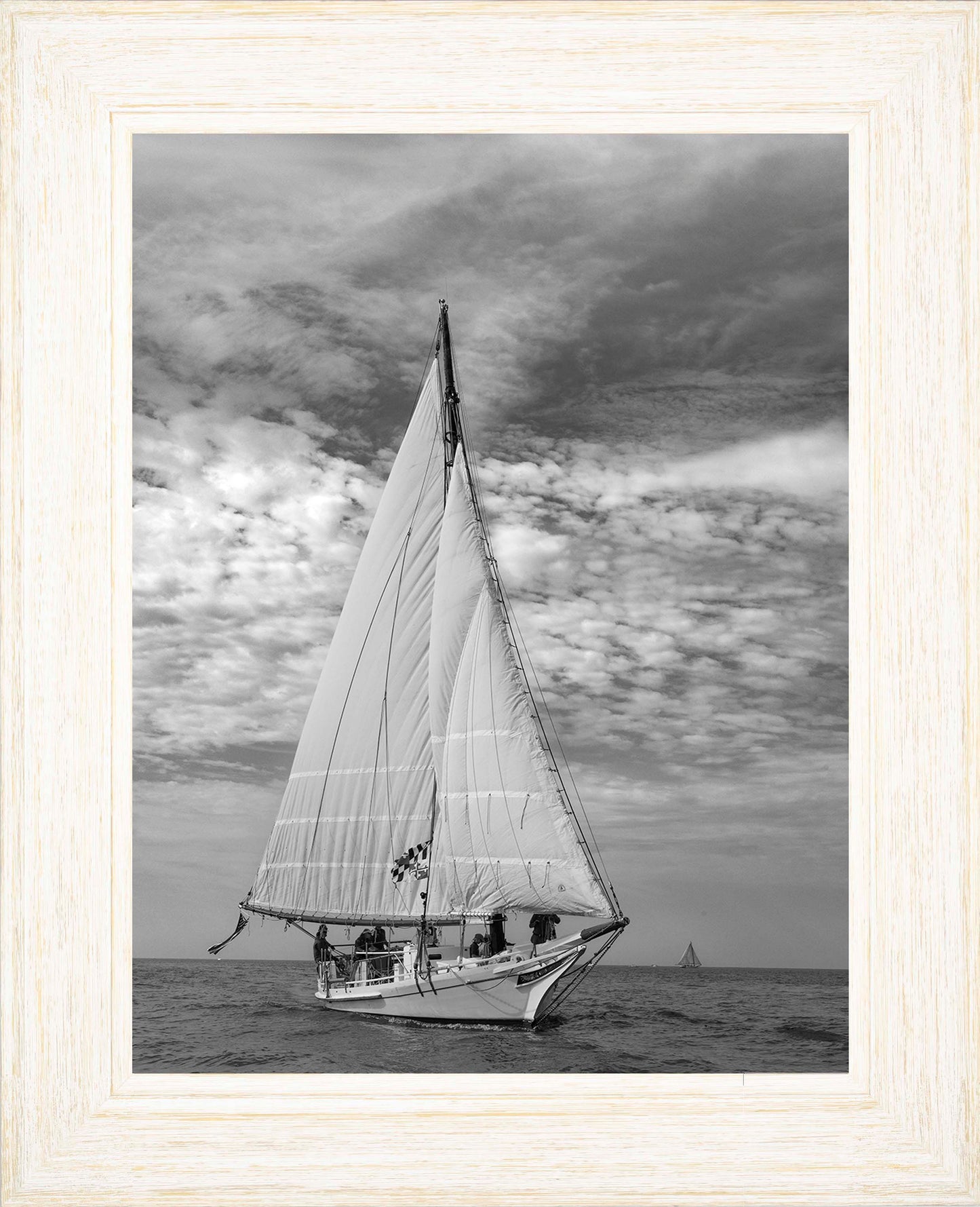 2023 Deal Island Skipjack Races - The Nathan of Dorchester Starboard Bow -- Digital Print