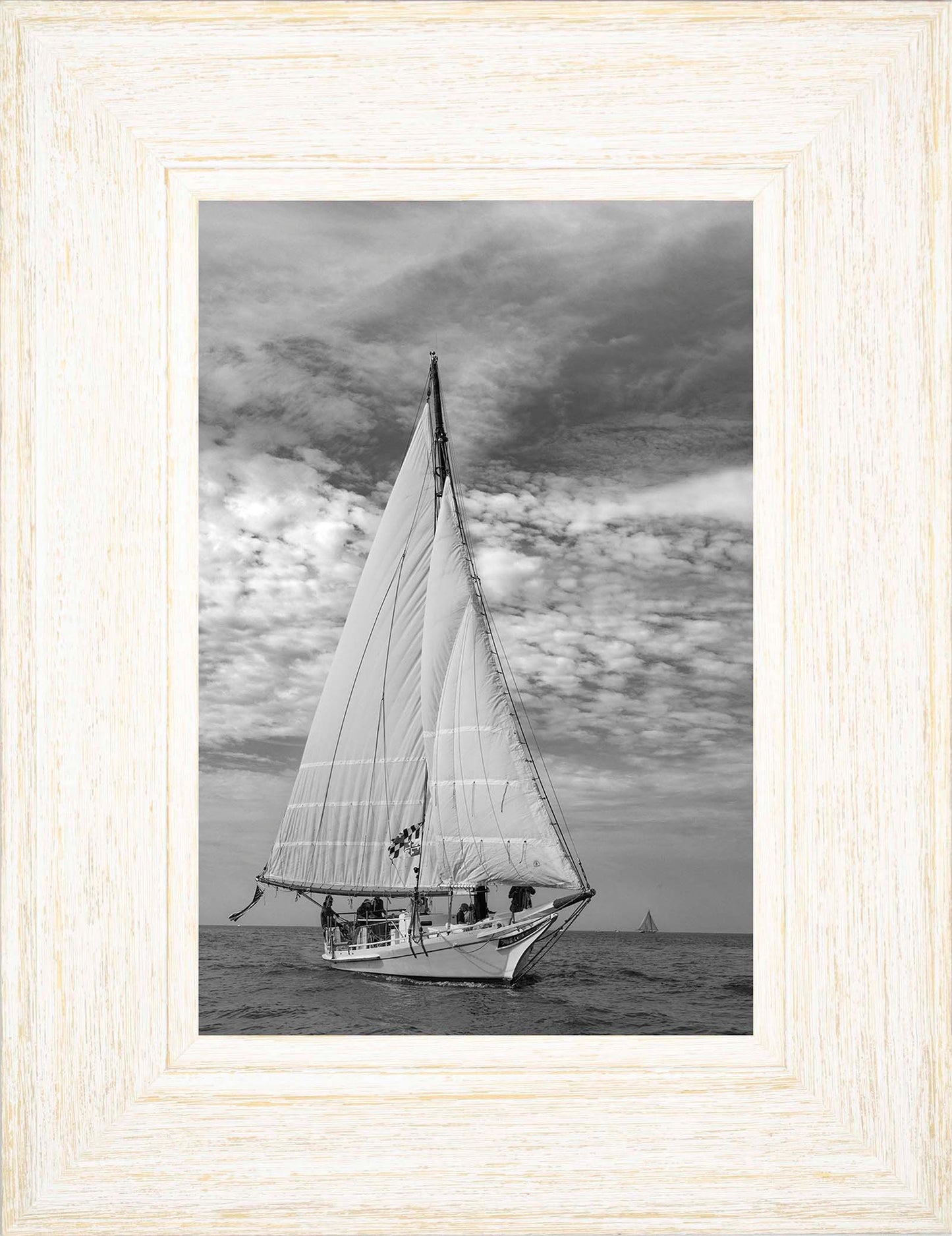 2023 Deal Island Skipjack Races - The Nathan of Dorchester Starboard Bow -- Digital Print