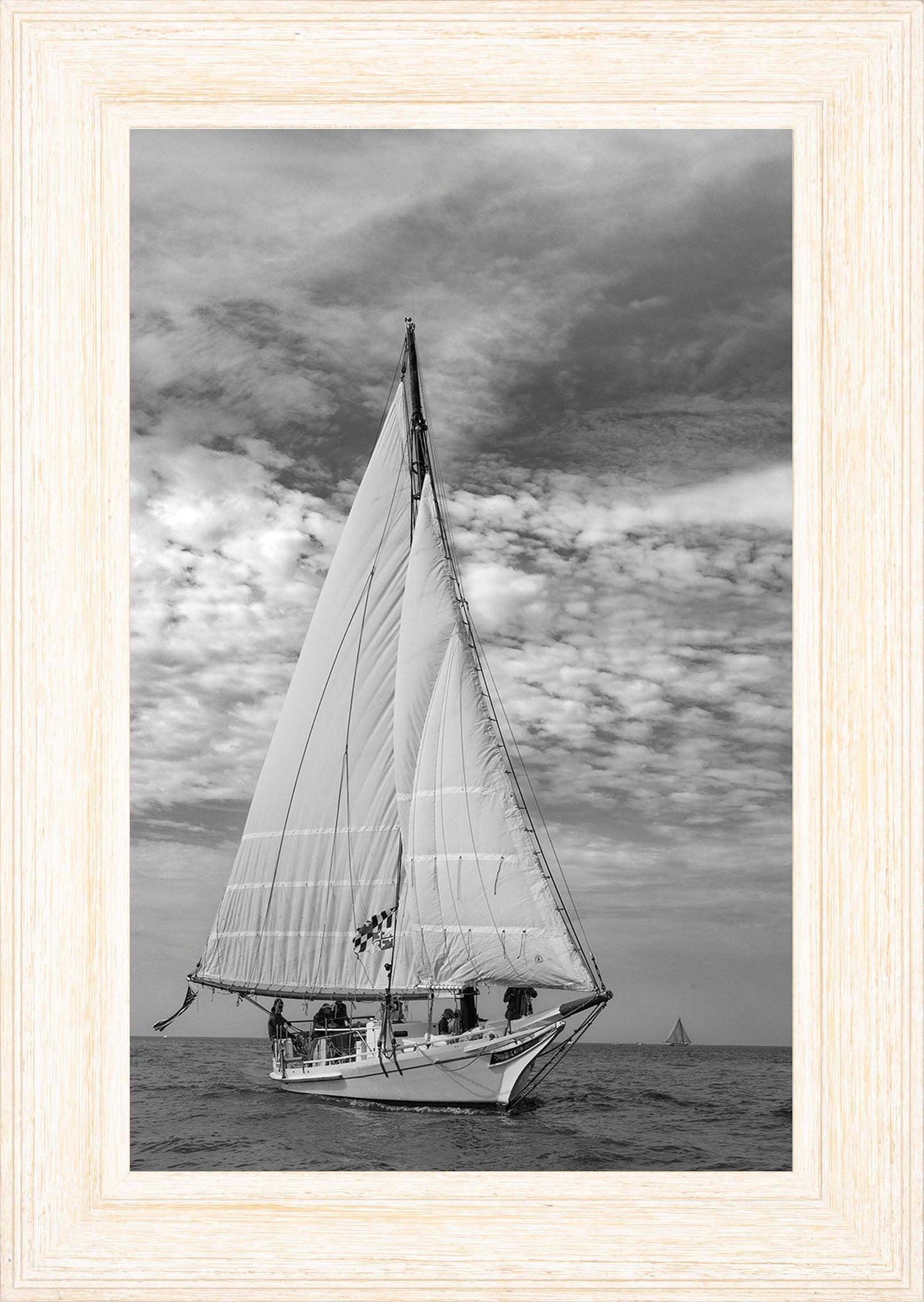 2023 Deal Island Skipjack Races - The Nathan of Dorchester Starboard Bow -- Digital Print