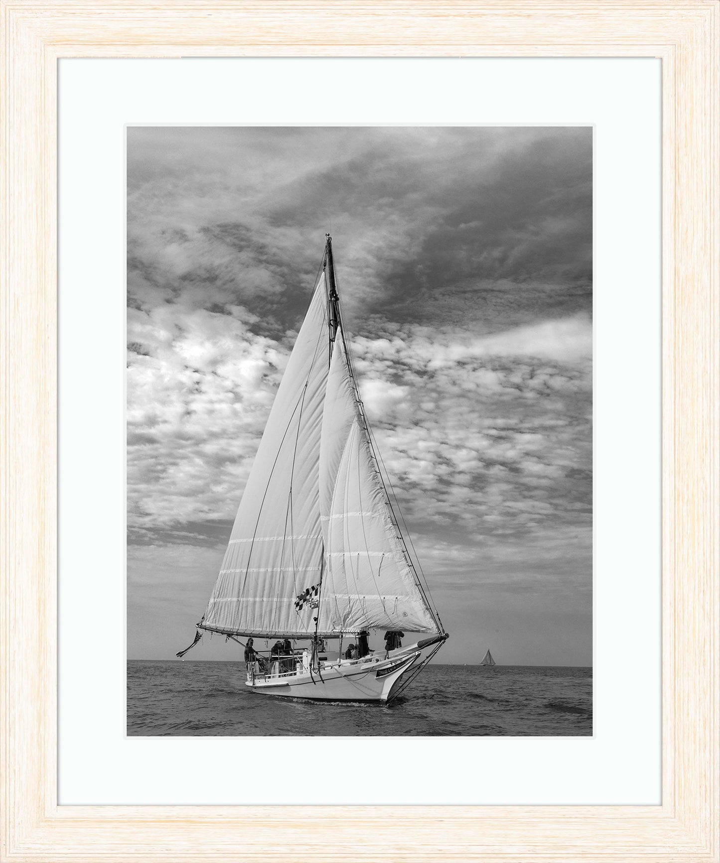 2023 Deal Island Skipjack Races - The Nathan of Dorchester Starboard Bow -- Digital Print