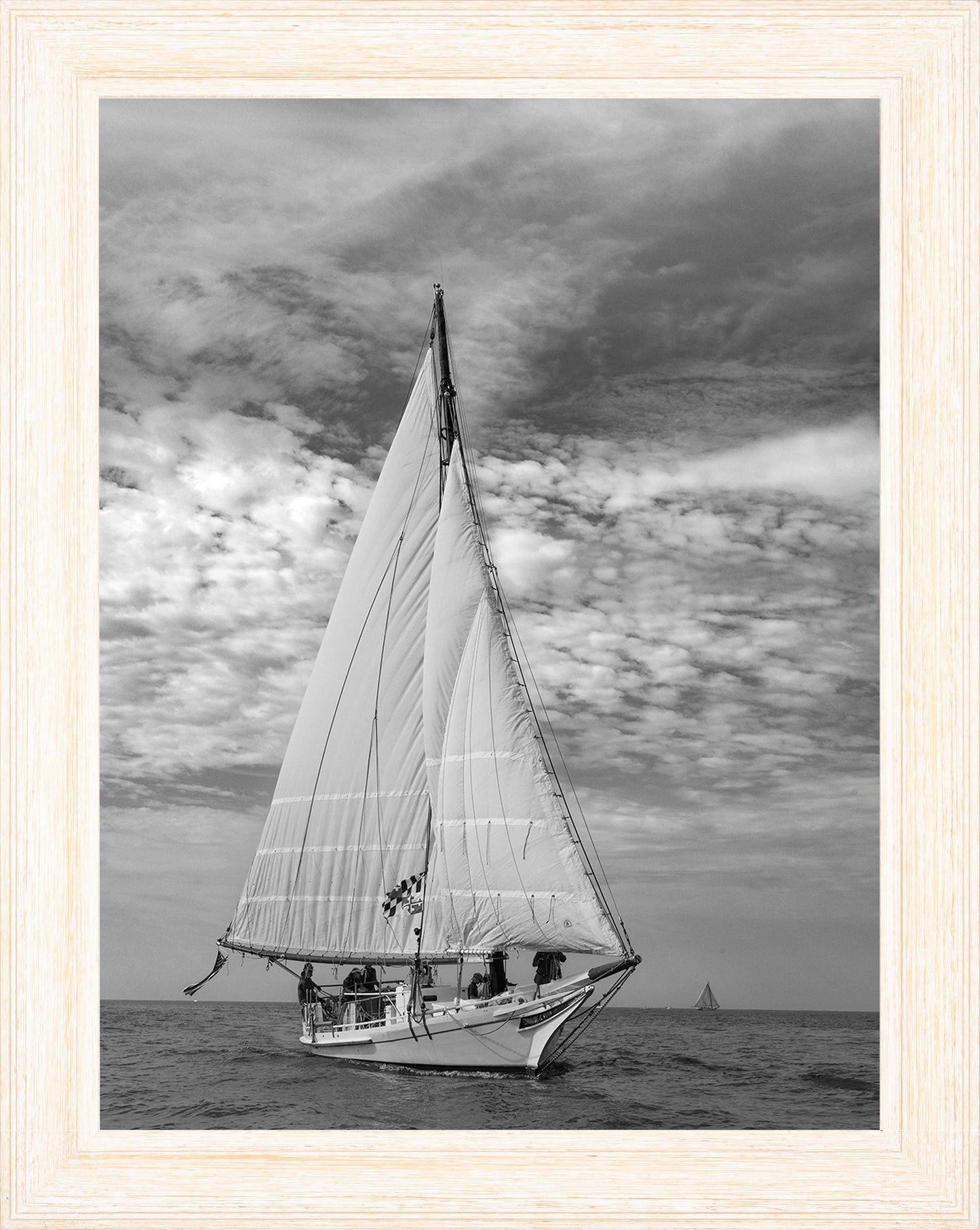 2023 Deal Island Skipjack Races - The Nathan of Dorchester Starboard Bow -- Digital Print