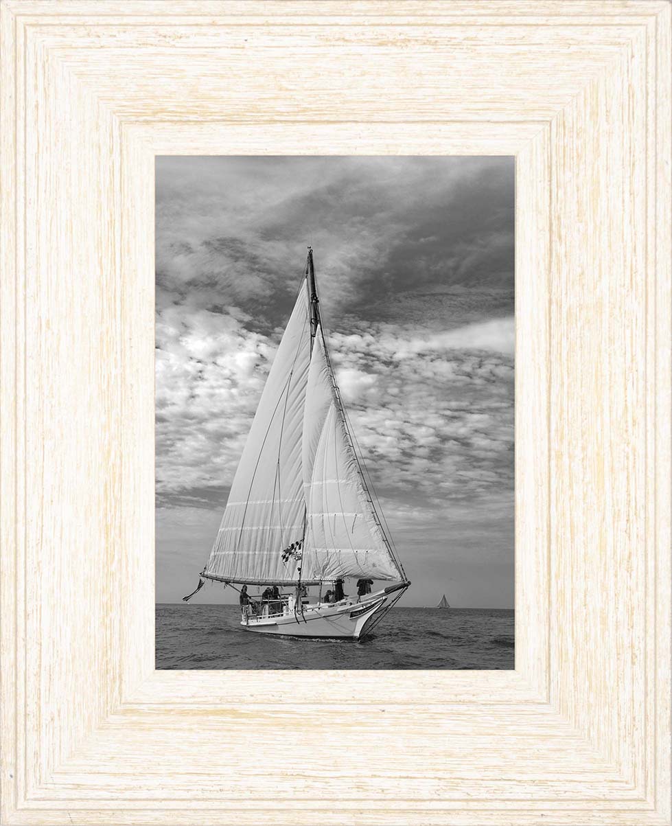 2023 Deal Island Skipjack Races - The Nathan of Dorchester Starboard Bow -- Digital Print