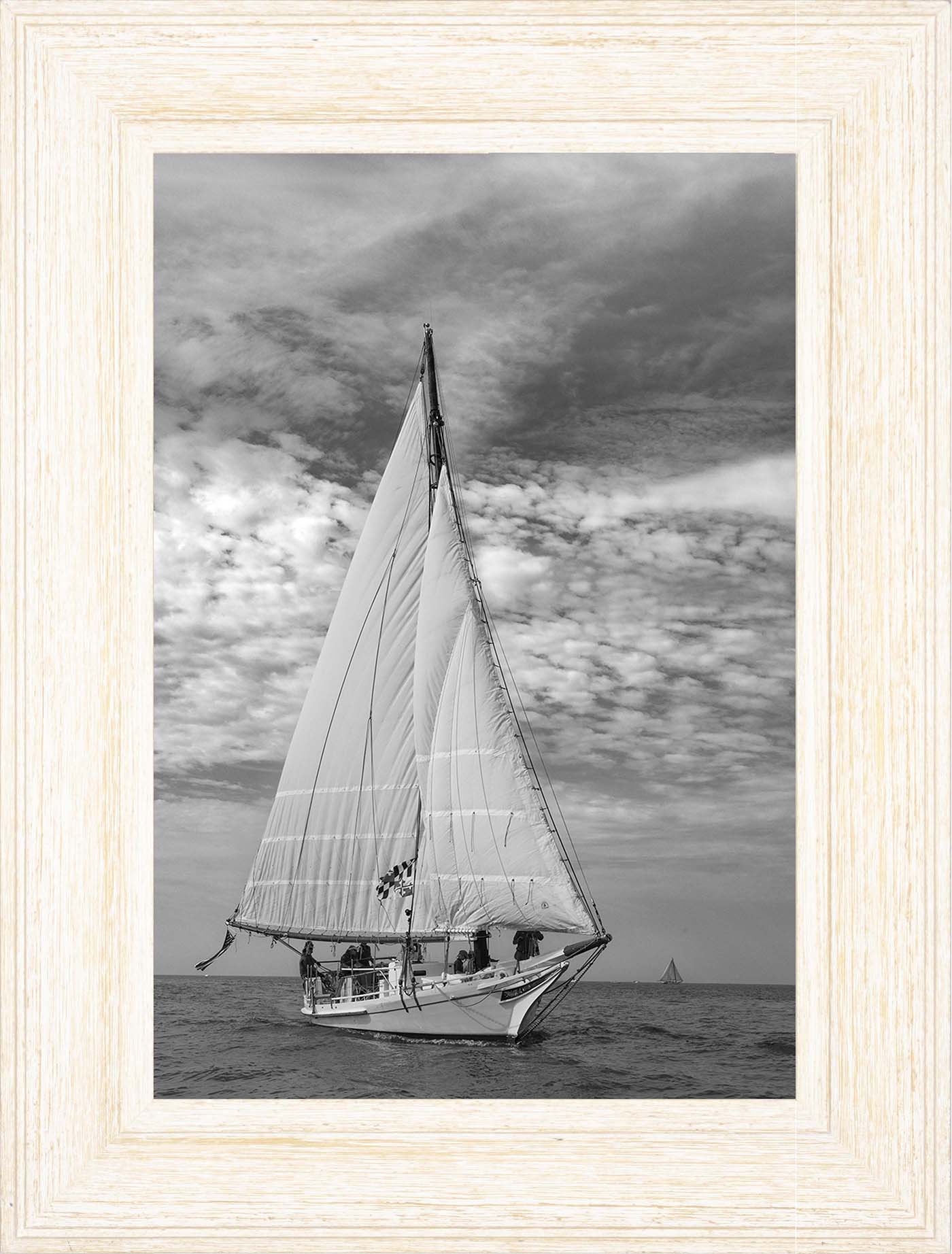 2023 Deal Island Skipjack Races - The Nathan of Dorchester Starboard Bow -- Digital Print