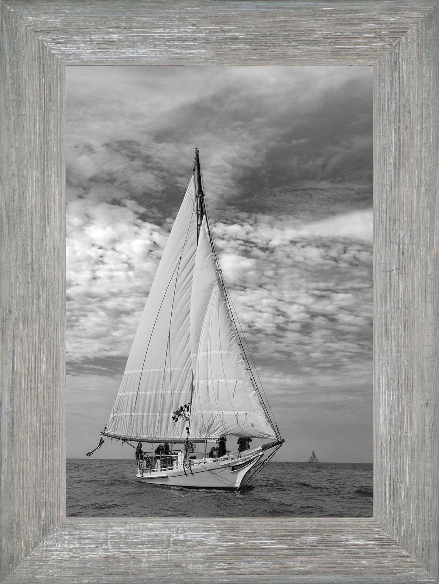 2023 Deal Island Skipjack Races - The Nathan of Dorchester Starboard Bow -- Digital Print