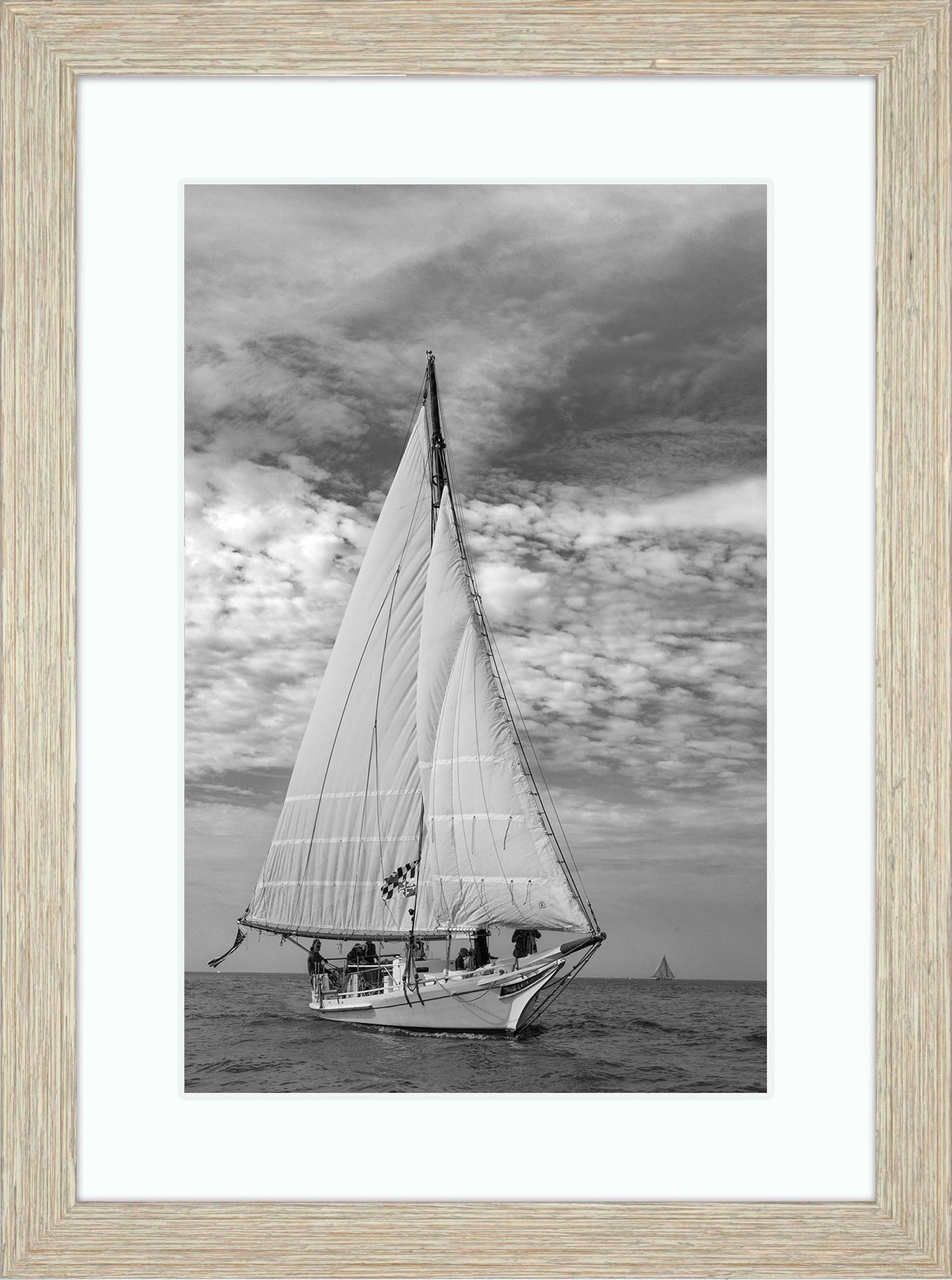 2023 Deal Island Skipjack Races - The Nathan of Dorchester Starboard Bow -- Digital Print