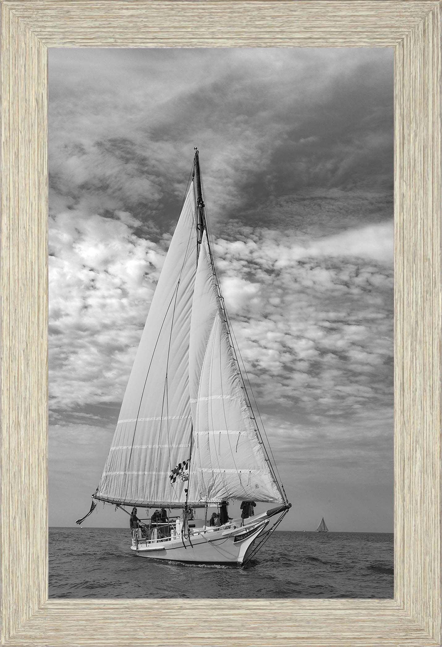 2023 Deal Island Skipjack Races - The Nathan of Dorchester Starboard Bow -- Digital Print