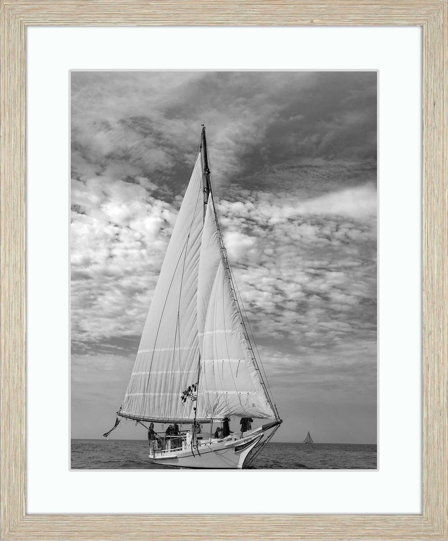 2023 Deal Island Skipjack Races - The Nathan of Dorchester Starboard Bow -- Digital Print
