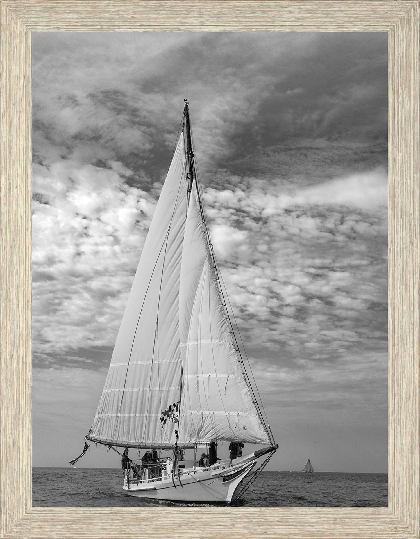 2023 Deal Island Skipjack Races - The Nathan of Dorchester Starboard Bow -- Digital Print