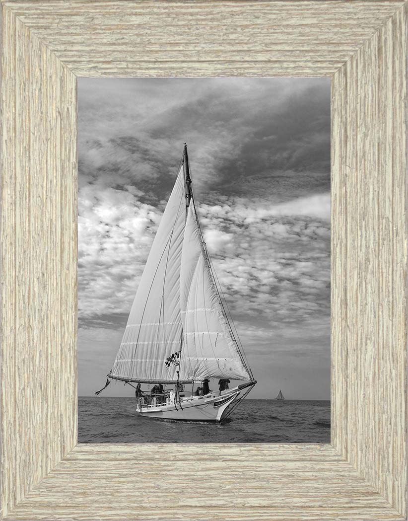 2023 Deal Island Skipjack Races - The Nathan of Dorchester Starboard Bow -- Digital Print
