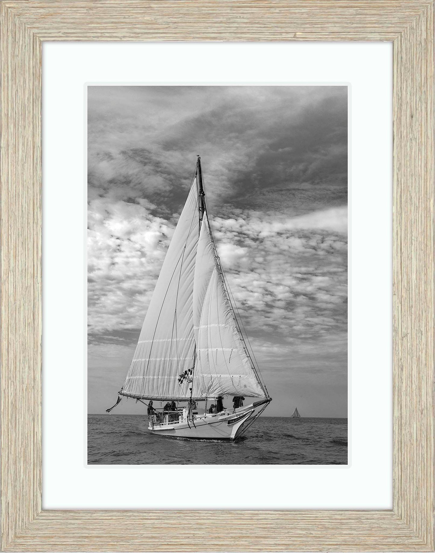 2023 Deal Island Skipjack Races - The Nathan of Dorchester Starboard Bow -- Digital Print