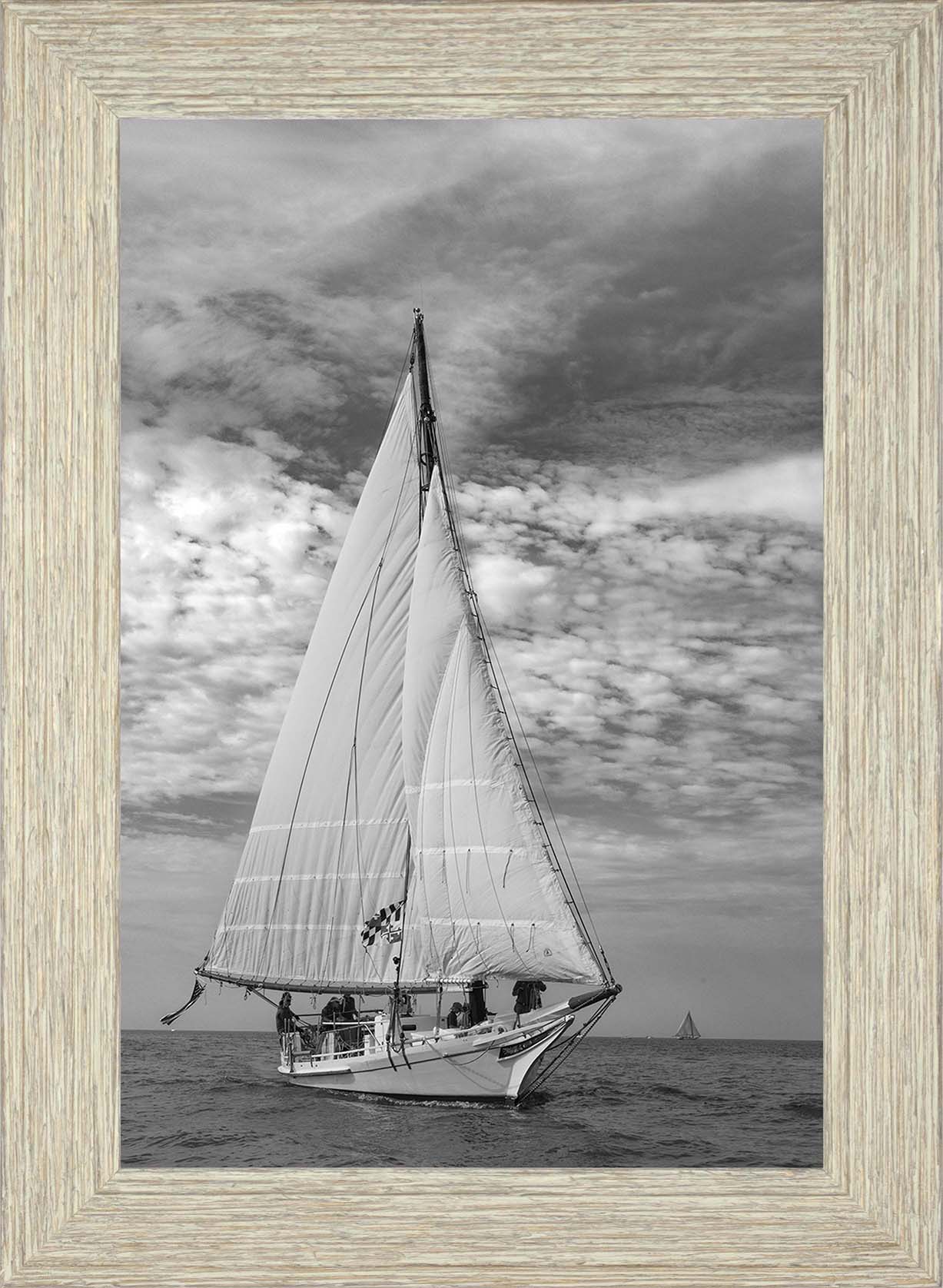 2023 Deal Island Skipjack Races - The Nathan of Dorchester Starboard Bow -- Digital Print