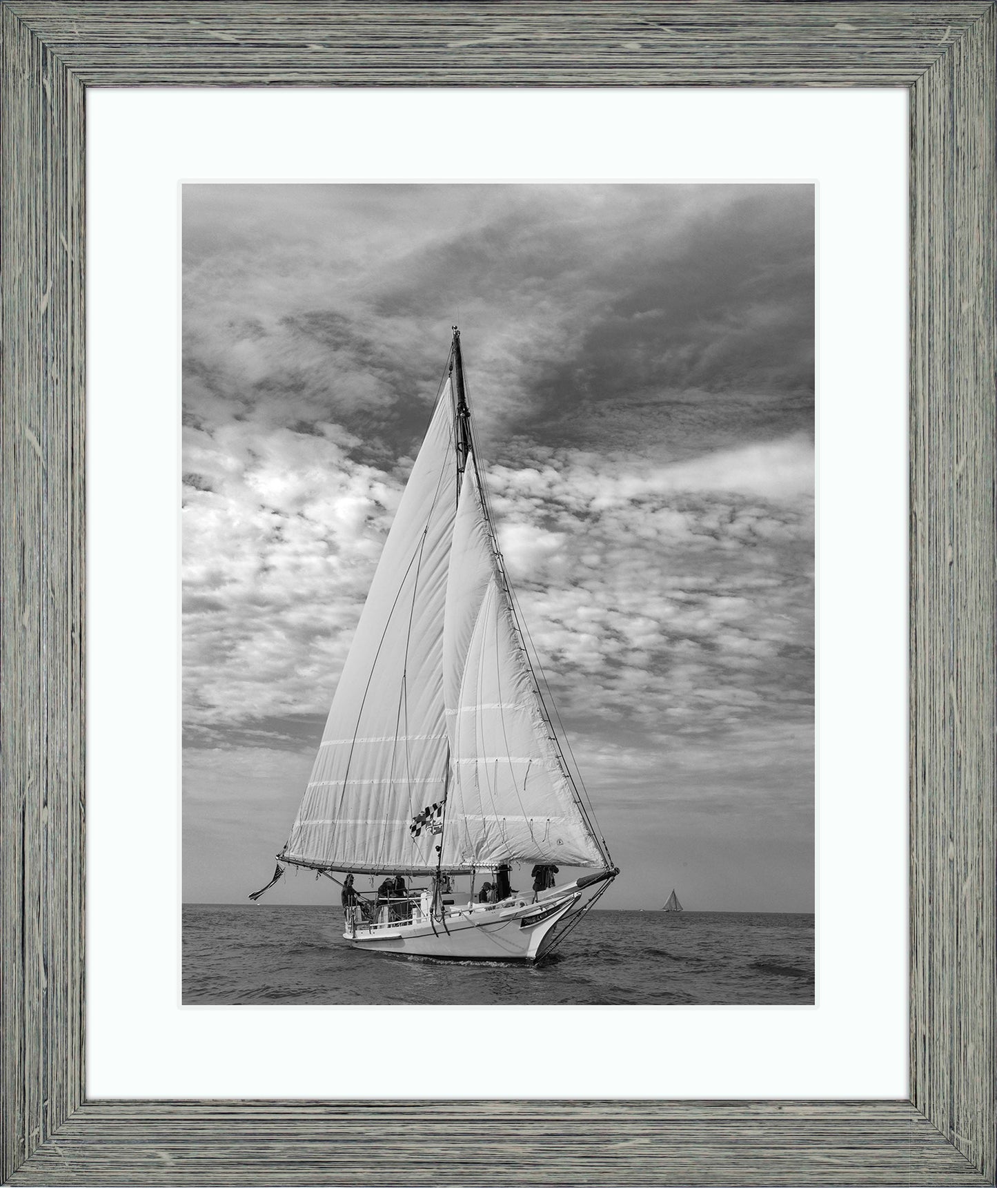 2023 Deal Island Skipjack Races - The Nathan of Dorchester Starboard Bow -- Digital Print