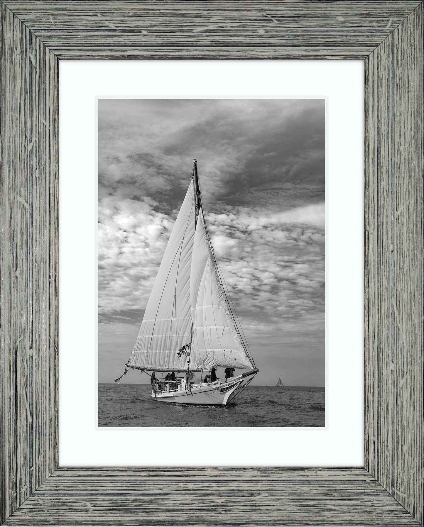 2023 Deal Island Skipjack Races - The Nathan of Dorchester Starboard Bow -- Digital Print