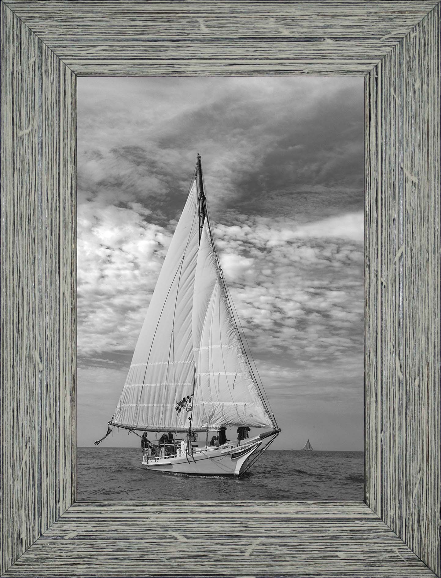 2023 Deal Island Skipjack Races - The Nathan of Dorchester Starboard Bow -- Digital Print