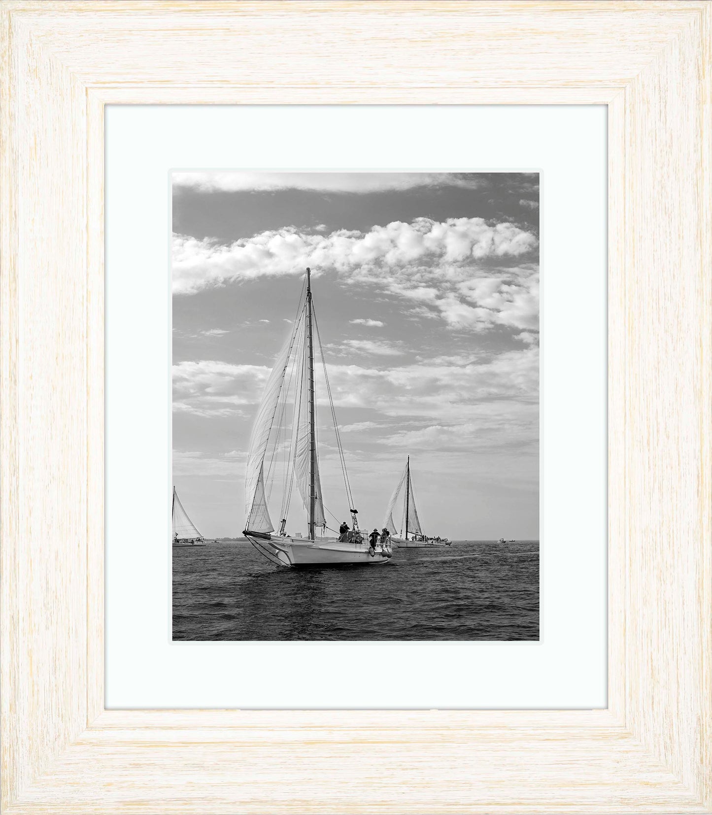 2023 Deal Island Skipjack Races - The Rebecca T Ruark Leading the Kathryn -- Digital Print