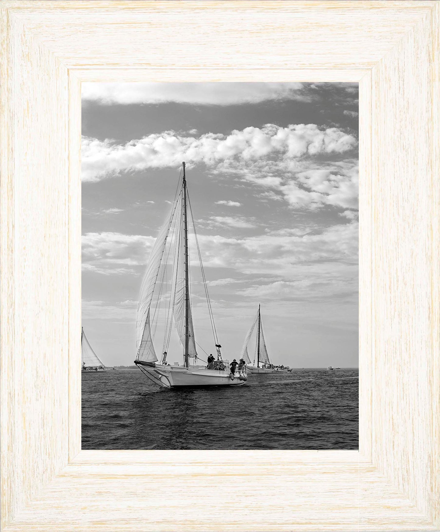 2023 Deal Island Skipjack Races - The Rebecca T Ruark Leading the Kathryn -- Digital Print
