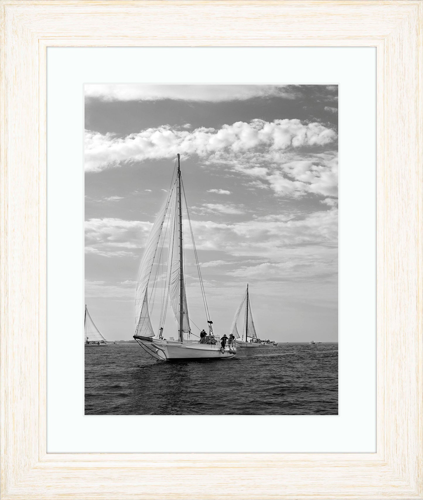 2023 Deal Island Skipjack Races - The Rebecca T Ruark Leading the Kathryn -- Digital Print