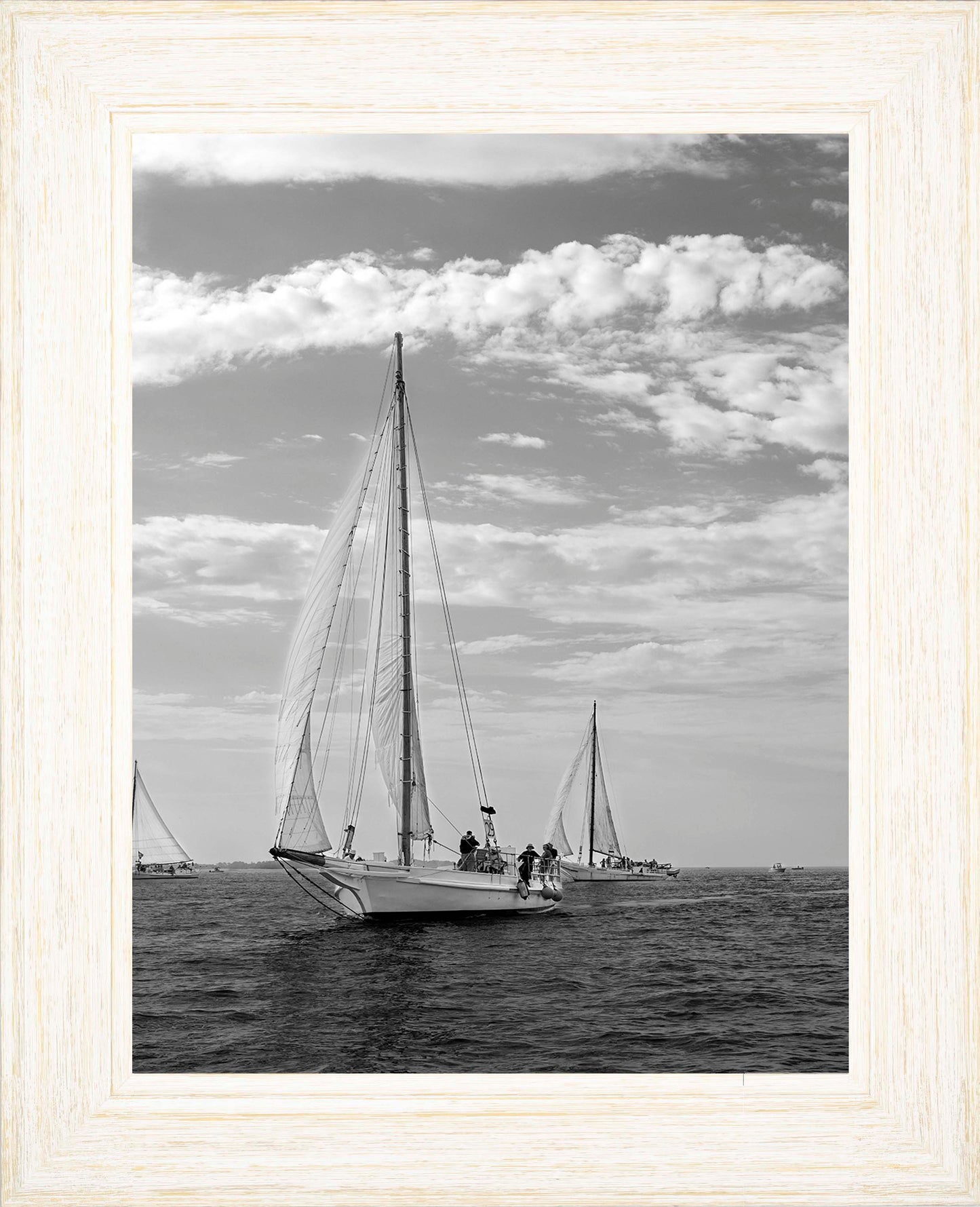 2023 Deal Island Skipjack Races - The Rebecca T Ruark Leading the Kathryn -- Digital Print