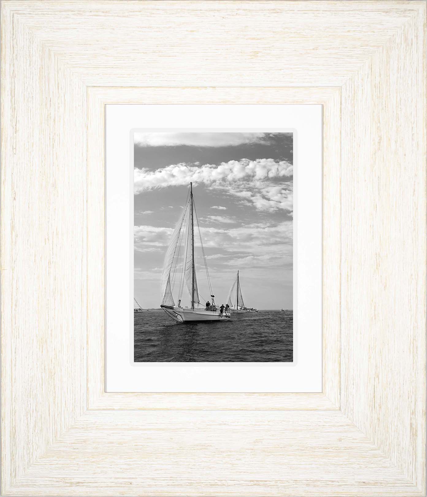 2023 Deal Island Skipjack Races - The Rebecca T Ruark Leading the Kathryn -- Digital Print