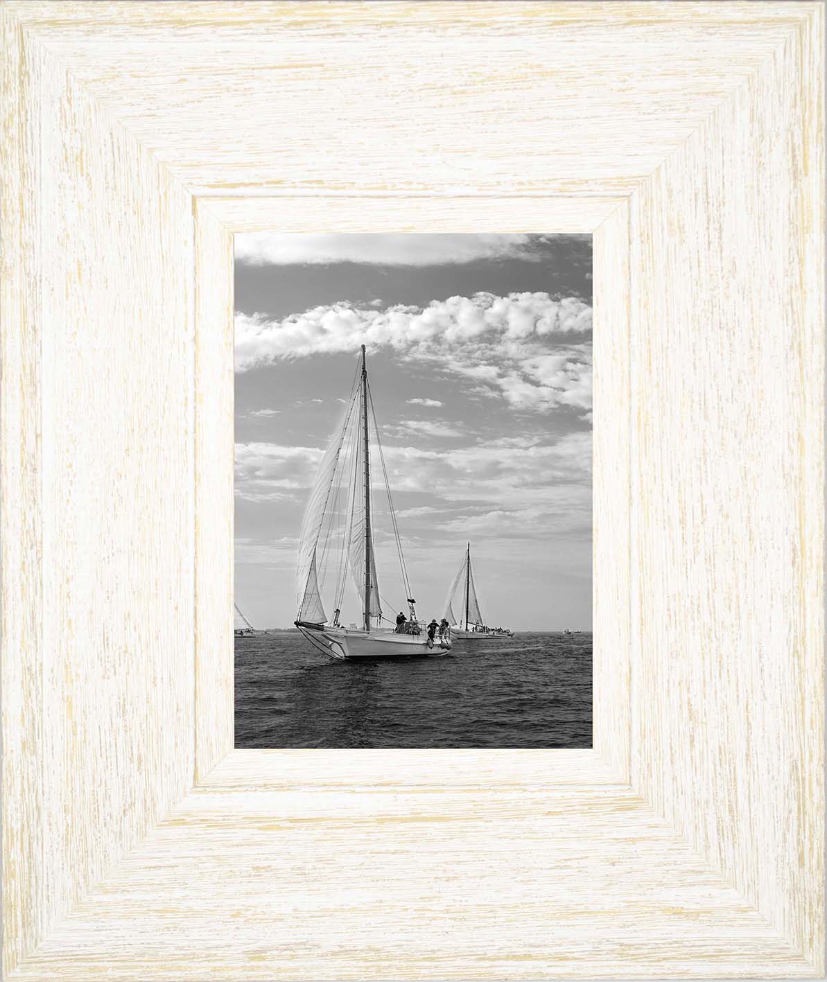 2023 Deal Island Skipjack Races - The Rebecca T Ruark Leading the Kathryn -- Digital Print