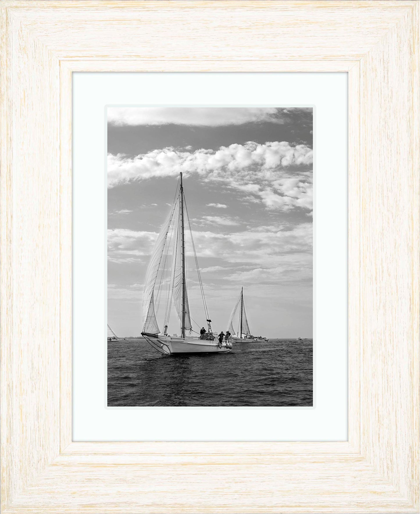 2023 Deal Island Skipjack Races - The Rebecca T Ruark Leading the Kathryn -- Digital Print