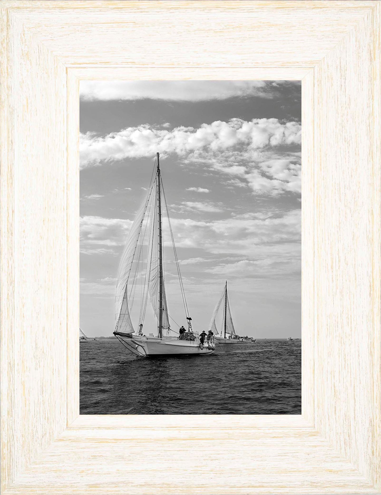 2023 Deal Island Skipjack Races - The Rebecca T Ruark Leading the Kathryn -- Digital Print