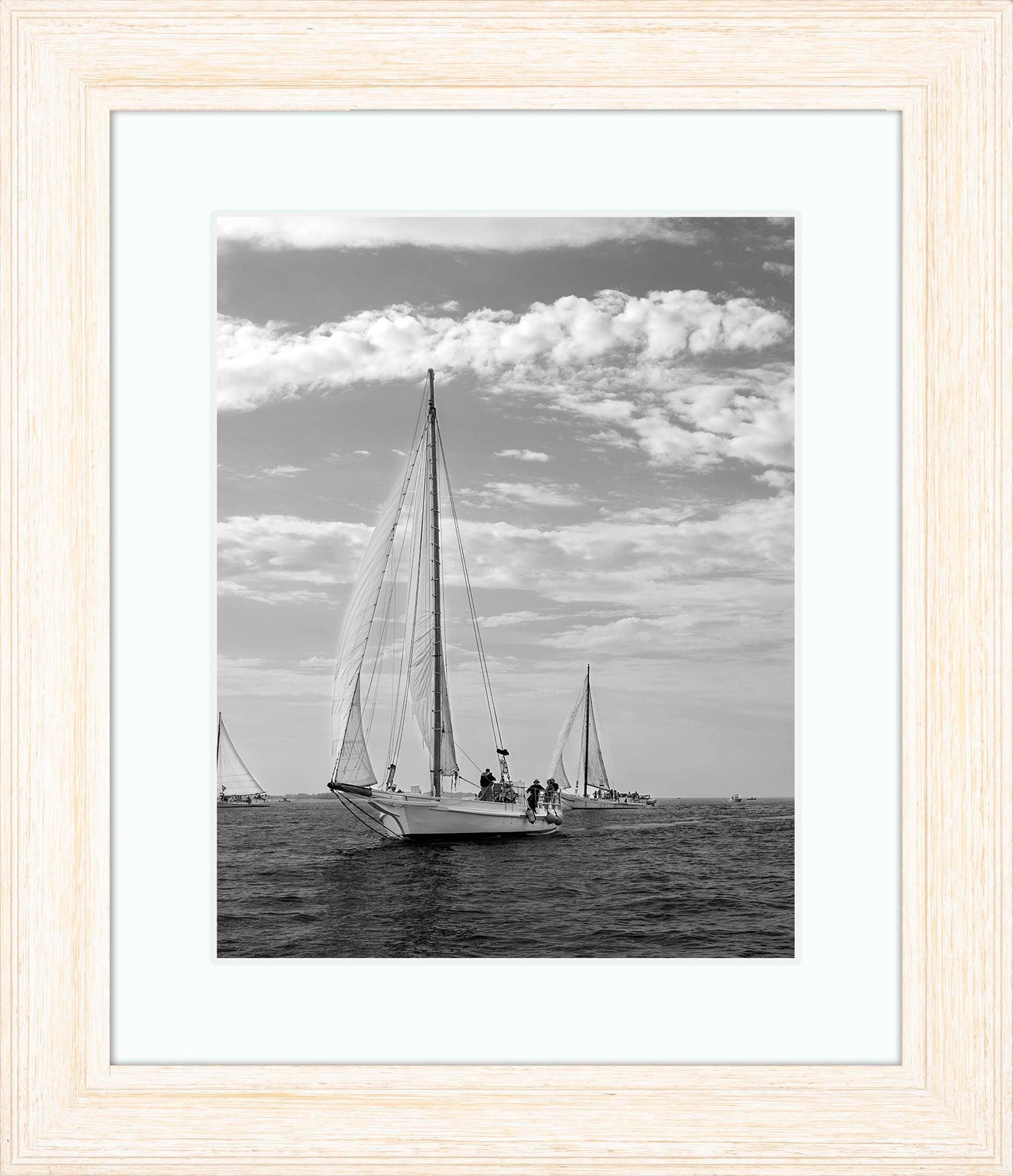 2023 Deal Island Skipjack Races - The Rebecca T Ruark Leading the Kathryn -- Digital Print