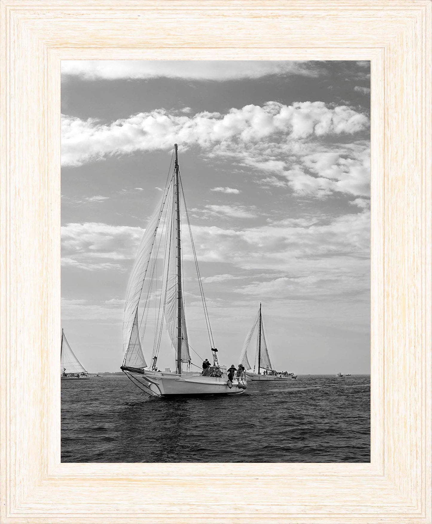 2023 Deal Island Skipjack Races - The Rebecca T Ruark Leading the Kathryn -- Digital Print