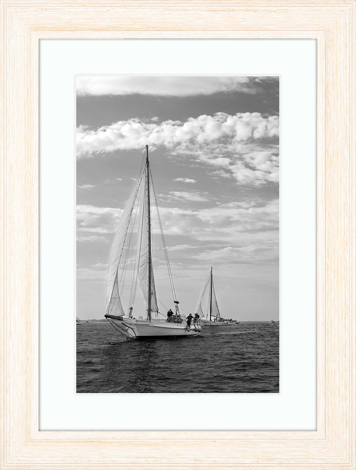 2023 Deal Island Skipjack Races - The Rebecca T Ruark Leading the Kathryn -- Digital Print