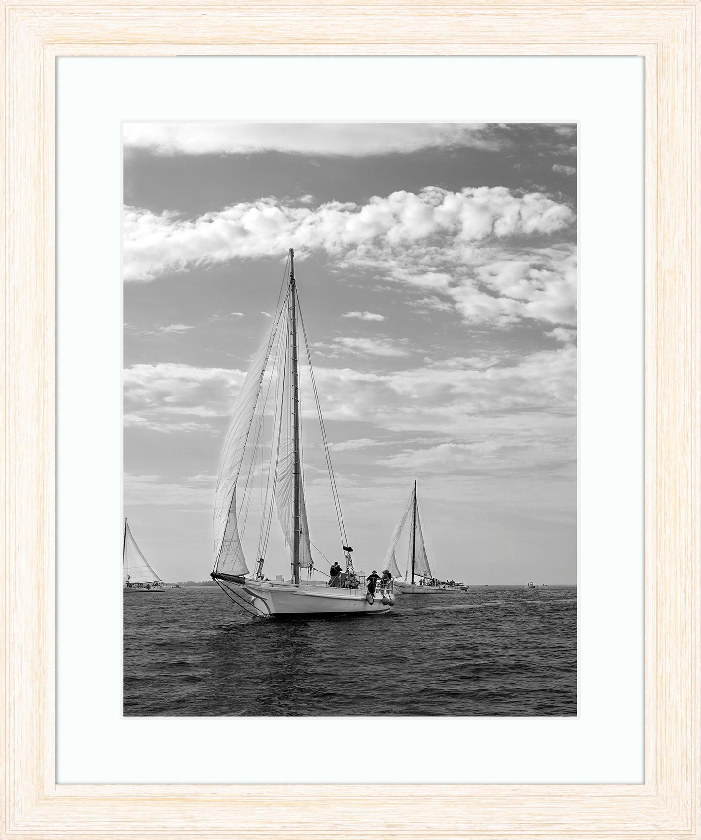2023 Deal Island Skipjack Races - The Rebecca T Ruark Leading the Kathryn -- Digital Print