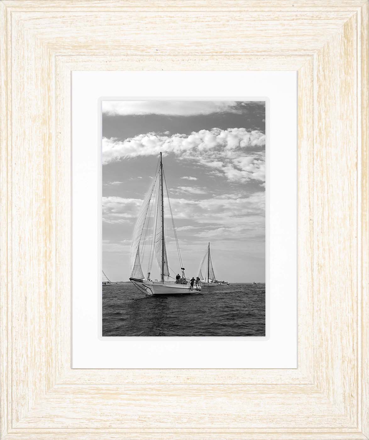 2023 Deal Island Skipjack Races - The Rebecca T Ruark Leading the Kathryn -- Digital Print