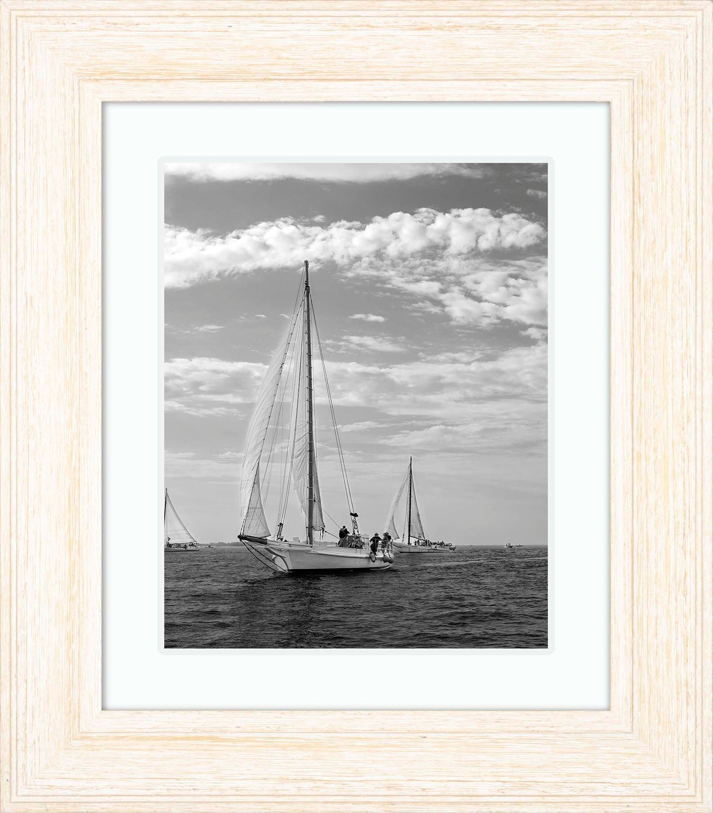 2023 Deal Island Skipjack Races - The Rebecca T Ruark Leading the Kathryn -- Digital Print