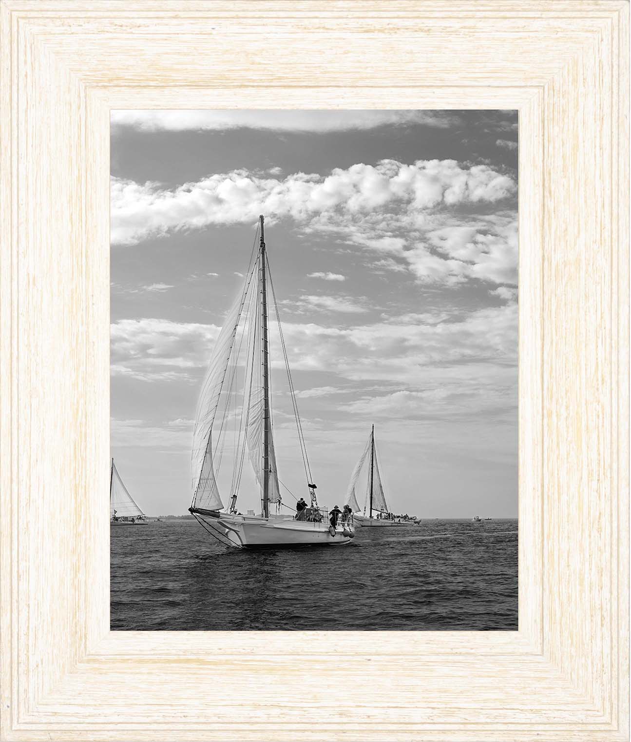 2023 Deal Island Skipjack Races - The Rebecca T Ruark Leading the Kathryn -- Digital Print
